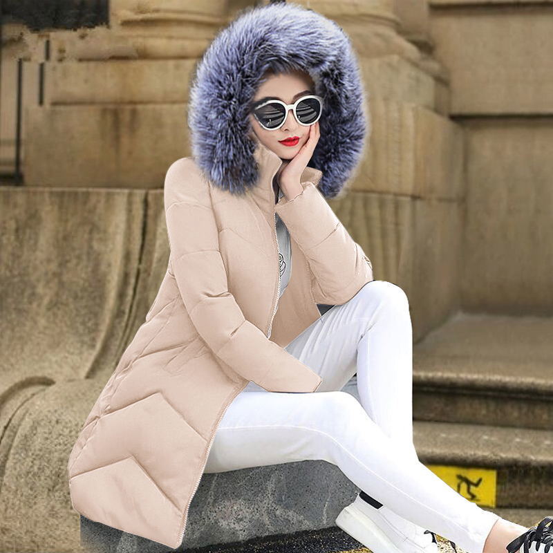 6XL 7XL Plus Size Women Parkas Big Fur Winter Hooded Long Down Jacket Female Coat Thick Warm Winter Jacket for Women 201214