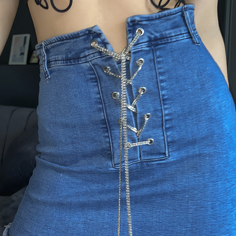 2021 New Style in Elastic Wrap Hip High-flash Diamond Denim Mini-casual Baffi Skirt Sexy All-match Chain Women's Skirts 2Z4M, Blue
2021 New Style in Elastic Wrap Hip High-flash Diamond Denim Mini-casual Baffi Skirt Sexy All-match Chain Women's Skirts 2Z4M, Blue