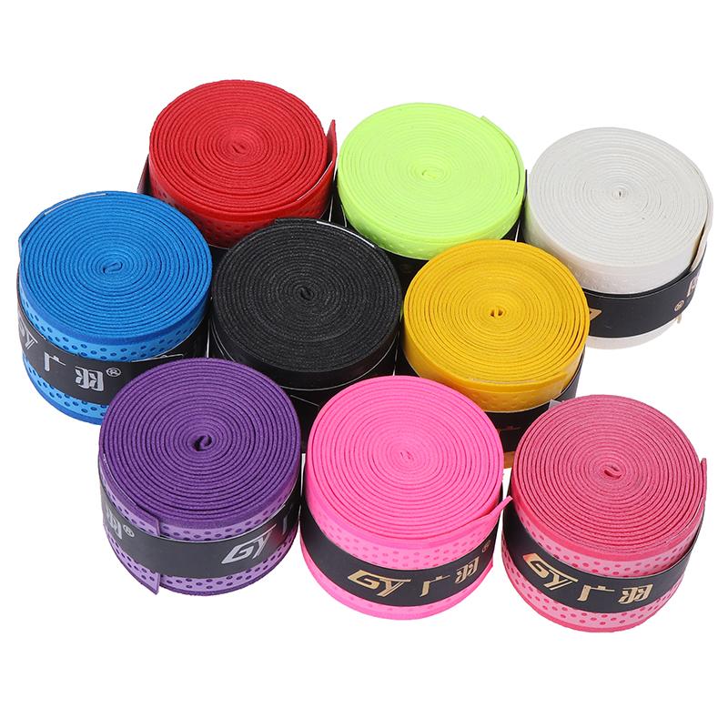 Anti-skid Sweat Absorbed Wraps Taps Badminton Grips Dry Tennis Racket Grip Racquet Vibration Overgrip Sweatband Hot Sports, Pink