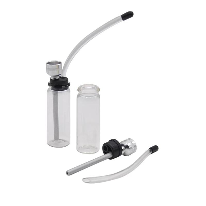 small Hookahs Mini Glass water pipe black and clear color Complete Set 1 Hose Easy to clean shisha Vase
small Hookahs Mini Glass water pipe black and clear color Complete Set 1 Hose Easy to clean shisha Vase