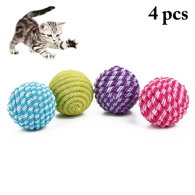 4PCS Cat Ball Toy Colorful Funny Cat Elastic Line Ball Molar Cleaning Tooth Training Toy Pet Interaction Supplies Random Color
4PCS Cat Ball Toy Colorful Funny Cat Elastic Line Ball Molar Cleaning Tooth Training Toy Pet Interaction Supplies Random Color