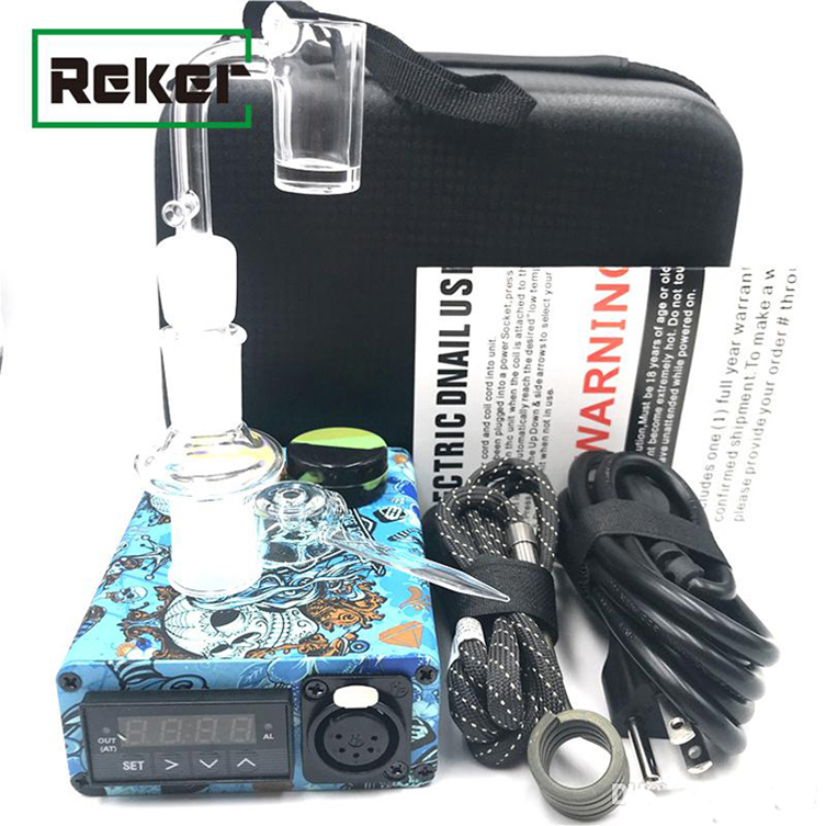 Quartz E Nail Enail kits Electric dab PID temperature control box 14mm 18mm male quartz nails 20mm coil heate for rig glass bong
Quartz E Nail Enail kits Electric dab PID temperature control box 14mm 18mm male quartz nails 20mm coil heate for rig glass bong