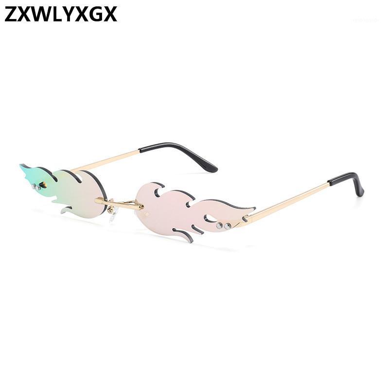 Fashion Fire Flame Sunglasses Women Men Rimless Wave Sun Glasses Eyewear UV400 Luxury Trending Narrow Vintage Sunglasses1
Fashion Fire Flame Sunglasses Women Men Rimless Wave Sun Glasses Eyewear UV400 Luxury Trending Narrow Vintage Sunglasses1