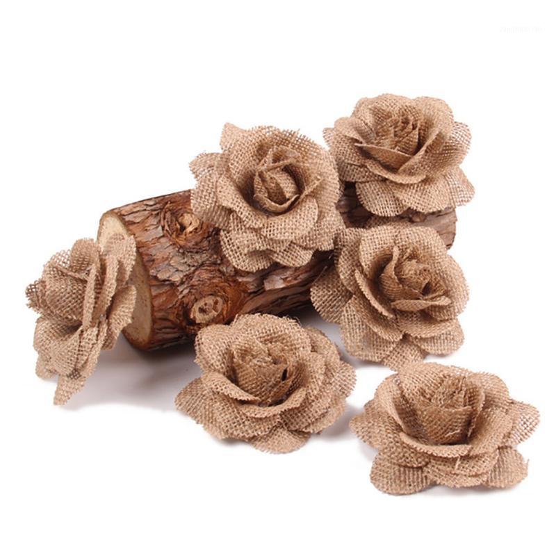 Decorative Flowers & Wreaths Stimulation Hand-Woven Burlap Rose Decor Hair Accessories Hand Made Linen Cloth Vintage DIY Gift Wrap Wedding F, Beige
Decorative Flowers & Wreaths Stimulation Hand-Woven Burlap Rose Decor Hair Accessories Hand Made Linen Cloth Vintage DIY Gift Wrap Wedding F, Beige