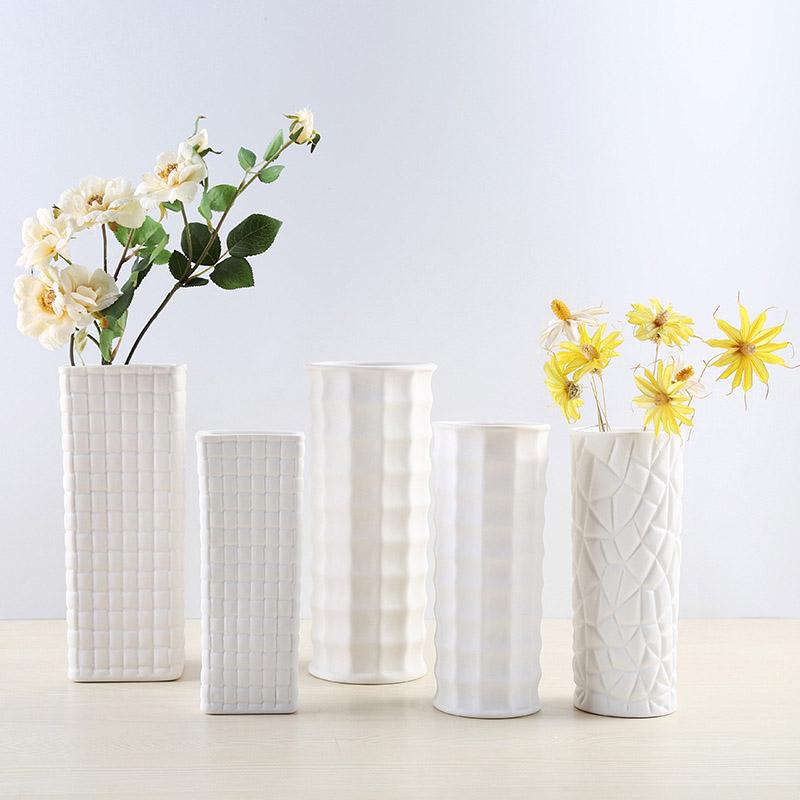 European Modern Flower Vase Home Flower Arrangement Geometric Creative Ceramic Origami Plastic Vases Party Home Desk Decorations
European Modern Flower Vase Home Flower Arrangement Geometric Creative Ceramic Origami Plastic Vases Party Home Desk Decorations