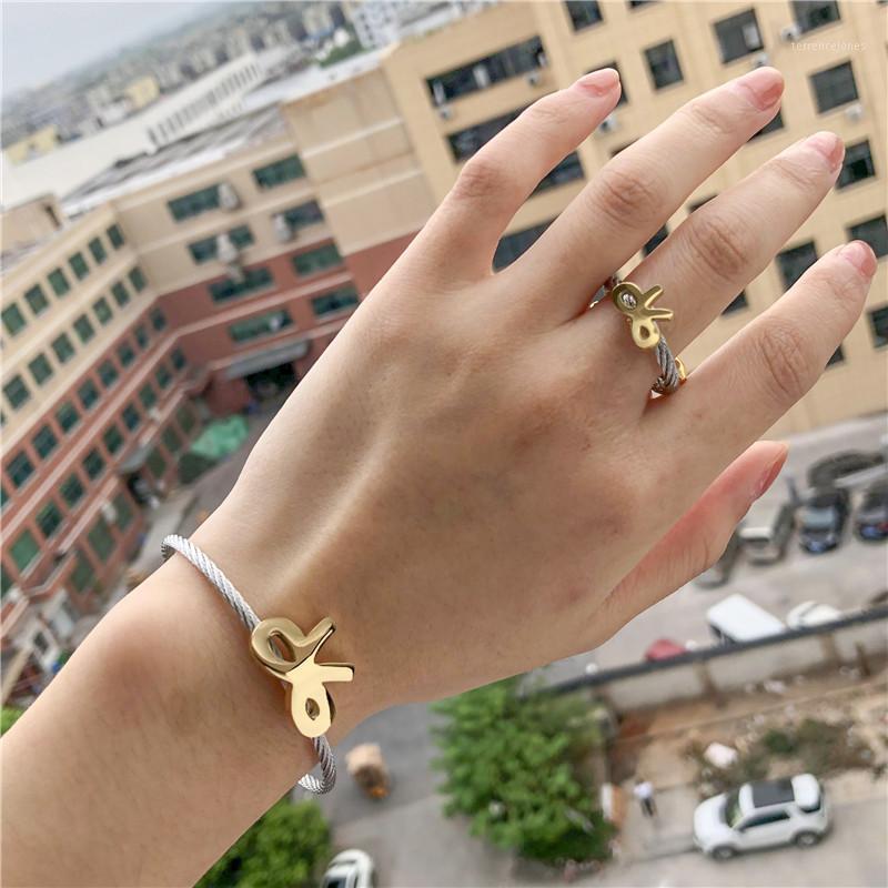 Bangle Hip Hop Delicate Mix Color Open Cuff Bangles Stainless Steel Eyes Charm Men Women Ring Sets Jewelry1
Bangle Hip Hop Delicate Mix Color Open Cuff Bangles Stainless Steel Eyes Charm Men Women Ring Sets Jewelry1