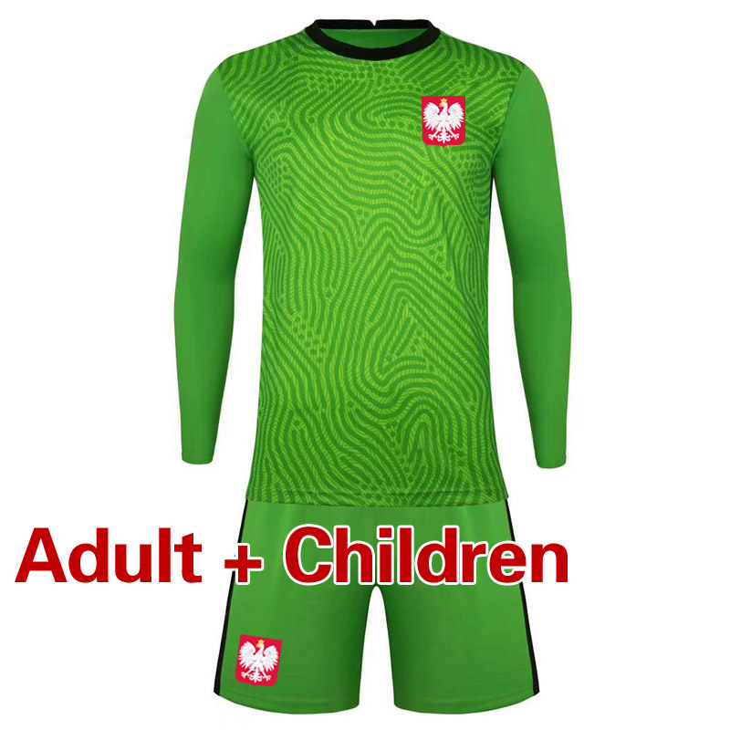 2021 Poland adult kids goalkeeper Long sleeve soccer jerseys and shorts children soccer goalkeeper shirt Men Kids kit Men's Tracksuits, Gray
2021 Poland adult kids goalkeeper Long sleeve soccer jerseys and shorts children soccer goalkeeper shirt Men Kids kit Men's Tracksuits, Gray
