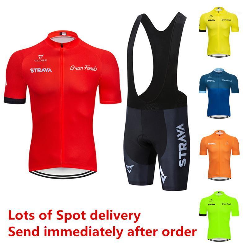 2020 STRAVA Spot Trading Pro Team summer cycling Jersey set Bicycle Clothing Breathable Men Short Sleeve shirt Bike bib shorts1, Pic color 
2020 STRAVA Spot Trading Pro Team summer cycling Jersey set Bicycle Clothing Breathable Men Short Sleeve shirt Bike bib shorts1, Pic color