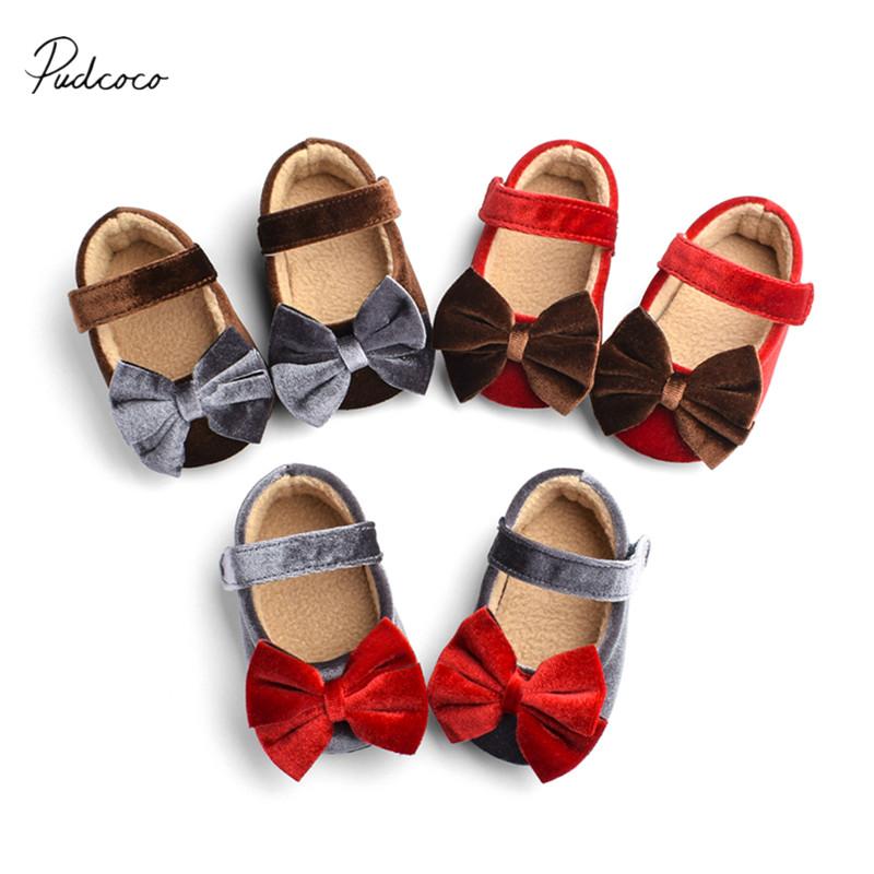 Toddler Baby Girls Mary Jane Flats, Soft Sole Non-Slip Infant Prewalkers Cute Velvet Princess Dress Shoes with Bow, Red 
Toddler Baby Girls Mary Jane Flats, Soft Sole Non-Slip Infant Prewalkers Cute Velvet Princess Dress Shoes with Bow, Red