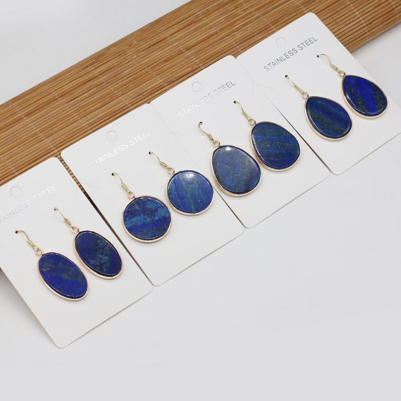 New Fashion Natural Stone Earrings Lapis lazuli Temperament Earrings for Women Girls Pendientes Trendy Jewelry Gifts
New Fashion Natural Stone Earrings Lapis lazuli Temperament Earrings for Women Girls Pendientes Trendy Jewelry Gifts