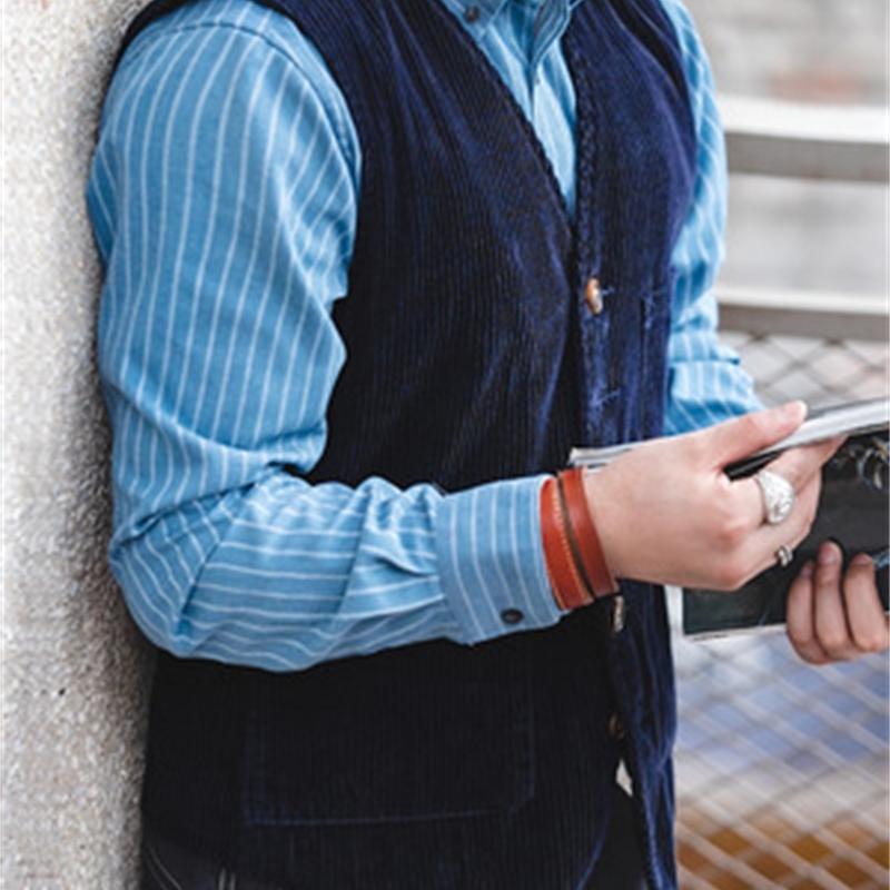 Maden Vintage Corduroy Vests For Men Casual French Workwear Hunting Field Waistcoat Cords Outdoor Coats Men's Clothing 201216