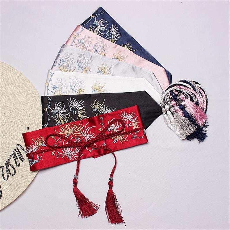 2020 New Japanese Kimono Japan 5 Color Tassel Obi Embroidery Flowers Girdle Vintage Wide Belt Women Fashion Tide Lace Up Wild
2020 New Japanese Kimono Japan 5 Color Tassel Obi Embroidery Flowers Girdle Vintage Wide Belt Women Fashion Tide Lace Up Wild
