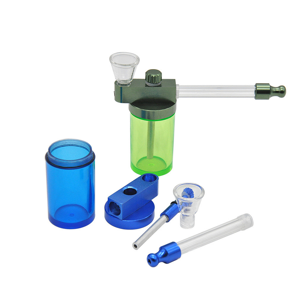 Aluminum Alloy Fashion Portable Detachable Pipes acrylic Smoking Metal Pipe Smoking Accessories
Aluminum Alloy Fashion Portable Detachable Pipes acrylic Smoking Metal Pipe Smoking Accessories