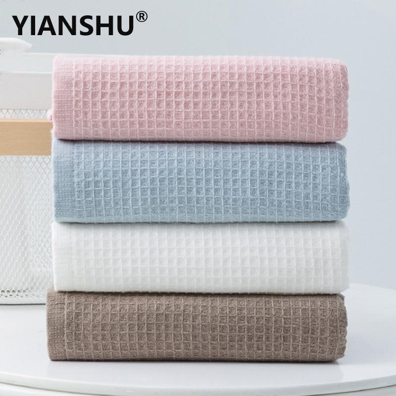 YIANSHU 70x140cm High Quality 100% Cotton Waffle Bath Towels For Adult Soft Household Bathroom Towel Sets, Blue towel
YIANSHU 70x140cm High Quality 100% Cotton Waffle Bath Towels For Adult Soft Household Bathroom Towel Sets, Blue towel