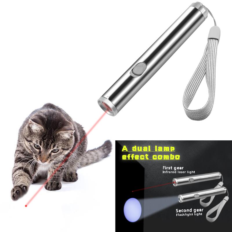 Funny Pet Laser Pointer Cat Toy LED Light Pen Chaser Toys Interactive Kitten Cat Playing Training Toys For Cats Multi Function
Funny Pet Laser Pointer Cat Toy LED Light Pen Chaser Toys Interactive Kitten Cat Playing Training Toys For Cats Multi Function