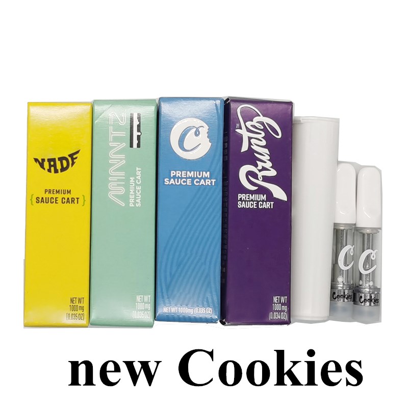 Cookies Carts VapeCartridges 0.8ml Empty Ceramic Vape Pens Thick Oil Cartridges 510 Thread Carts Ecigs Vaporizer Pen newest Packaging
Cookies Carts VapeCartridges 0.8ml Empty Ceramic Vape Pens Thick Oil Cartridges 510 Thread Carts Ecigs Vaporizer Pen newest Packaging