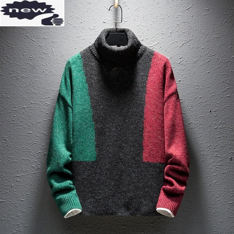 2021 New Casual Men Turtleneck Knitting Sweater Winter Mixed Colors Pullover Korean Style Long Sleeve Slim Warm Sweaters -3XL
2021 New Casual Men Turtleneck Knitting Sweater Winter Mixed Colors Pullover Korean Style Long Sleeve Slim Warm Sweaters -3XL