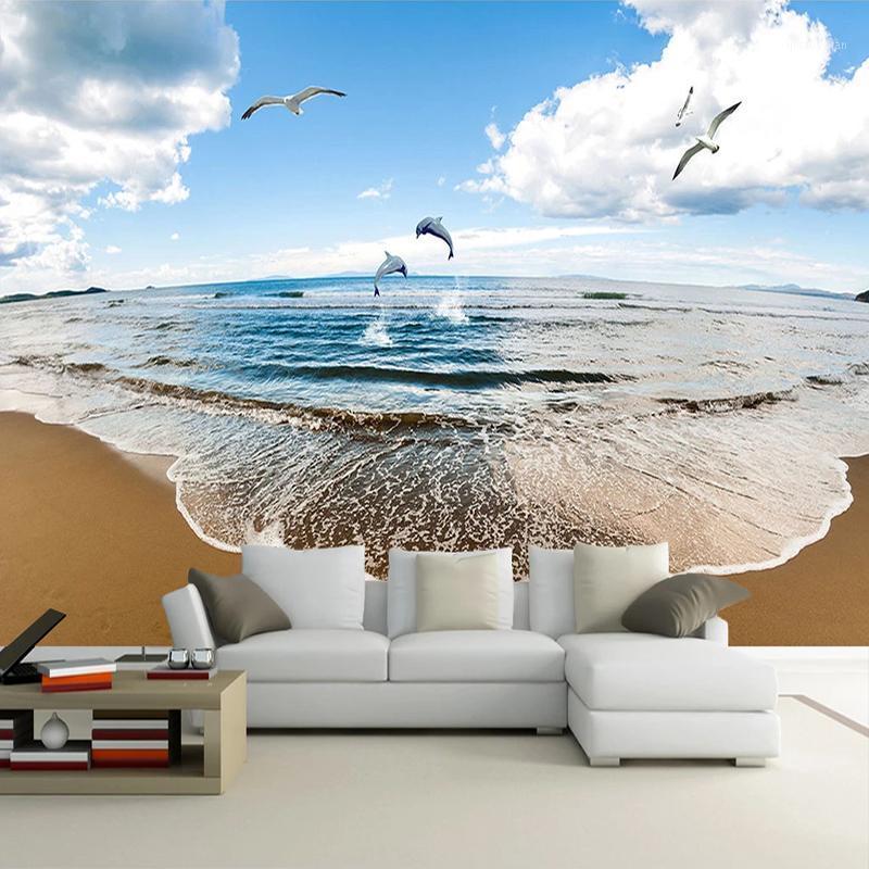 Custom Mural Papel De Parede 3D Blue Sky White Clouds Seaside Landscape Sandy Beach Photo Background Wall Painting Living Room1, As pic
Custom Mural Papel De Parede 3D Blue Sky White Clouds Seaside Landscape Sandy Beach Photo Background Wall Painting Living Room1, As pic