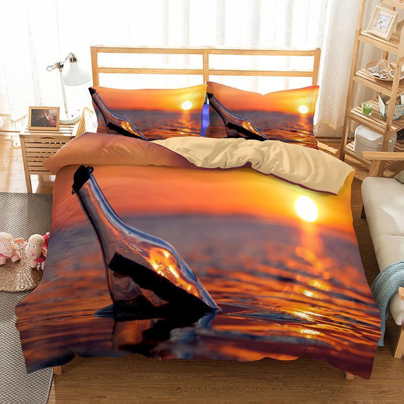 BEST.WENSD Drifting Bottle Duvet Cover Set Bedding Set King Queen Home Textile Bedroom Comforter Bedding-cover Jogo De Cama1, As picture
BEST.WENSD Drifting Bottle Duvet Cover Set Bedding Set King Queen Home Textile Bedroom Comforter Bedding-cover Jogo De Cama1, As picture