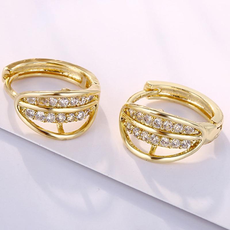 Circle Earring High-quality Fashion lady Wedding party Jewelry Shining cubic Zircon gold filled hoop earrings for women
Circle Earring High-quality Fashion lady Wedding party Jewelry Shining cubic Zircon gold filled hoop earrings for women