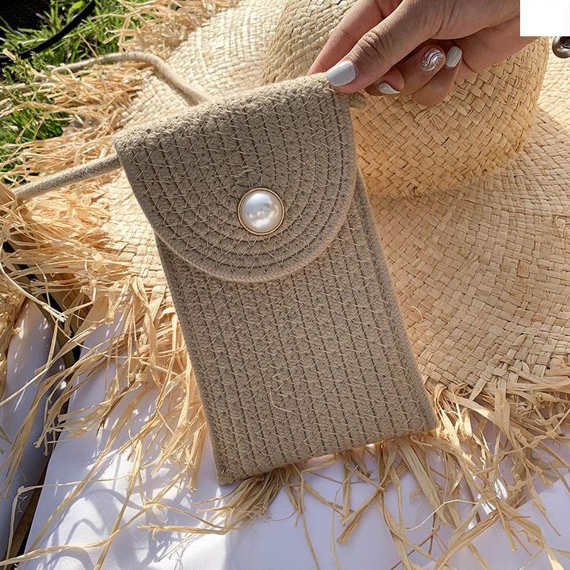 beach bag hand bag mini mobile versatile straw woven Single Shoulder Messenger tide, Sky blue
beach bag hand bag mini mobile versatile straw woven Single Shoulder Messenger tide, Sky blue