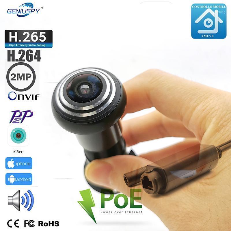 HD 1080P Fisheye Peephole POE IP Camera Mini Door Eye Hole Camera Onvif P2P Network Surveillance Ipc Webcam Security XMEYE ICSEE1
HD 1080P Fisheye Peephole POE IP Camera Mini Door Eye Hole Camera Onvif P2P Network Surveillance Ipc Webcam Security XMEYE ICSEE1