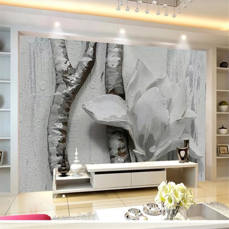 Relief magnolia flower relief TV background wall flower wallpapers decorative painting 3d stereoscopic wallpaper, As pic
Relief magnolia flower relief TV background wall flower wallpapers decorative painting 3d stereoscopic wallpaper, As pic