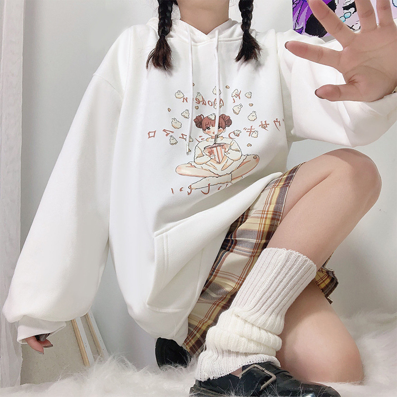 Sweet sweater women's autumn winter Plush Hoodie gentle wind casual BF super fire thickened top GM4I, R8 257 basic white shirt
Sweet sweater women's autumn winter Plush Hoodie gentle wind casual BF super fire thickened top GM4I, R8 257 basic white shirt