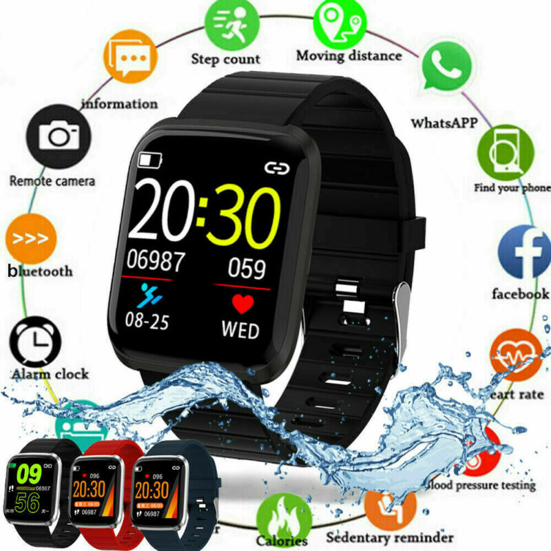 New Smart Watches Waterproof Fitness 116PRO Tracker Smart Watch Blood Pressure Step Count For iOS Andriod Smartwatch
New Smart Watches Waterproof Fitness 116PRO Tracker Smart Watch Blood Pressure Step Count For iOS Andriod Smartwatch