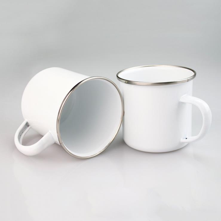 DIY sublimation Enamel Coffee Camping Mug 12oz Steel Mug Durable Travel Enamel Beverage Mugs with Nostalgia, As pictures
DIY sublimation Enamel Coffee Camping Mug 12oz Steel Mug Durable Travel Enamel Beverage Mugs with Nostalgia, As pictures
