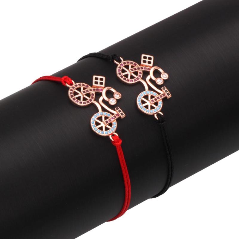 Charm Bracelets Sparkling Cubic Zirconia Stone Copper Bicycle Bracelet For Women 2021 Fashion CZ Push Bike Lover Sports Jewelry Gift
Charm Bracelets Sparkling Cubic Zirconia Stone Copper Bicycle Bracelet For Women 2021 Fashion CZ Push Bike Lover Sports Jewelry Gift