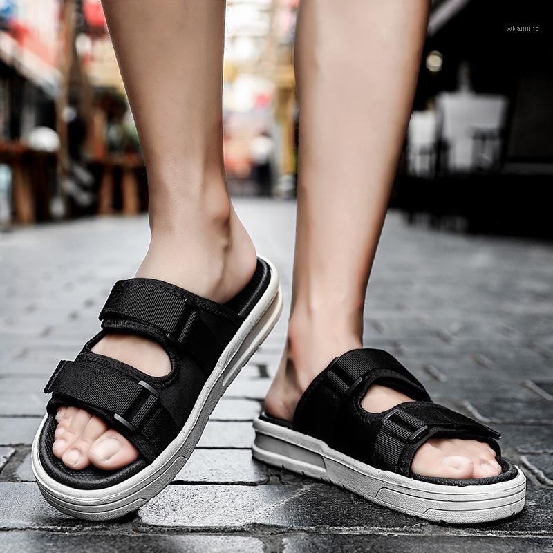 HAROGATE 2020 Summer Men Slippers High Quality Trend Beach Sandals Comfotable Anti-slip Slides Shoes Hombre Casual Footwear1, Full black
HAROGATE 2020 Summer Men Slippers High Quality Trend Beach Sandals Comfotable Anti-slip Slides Shoes Hombre Casual Footwear1, Full black