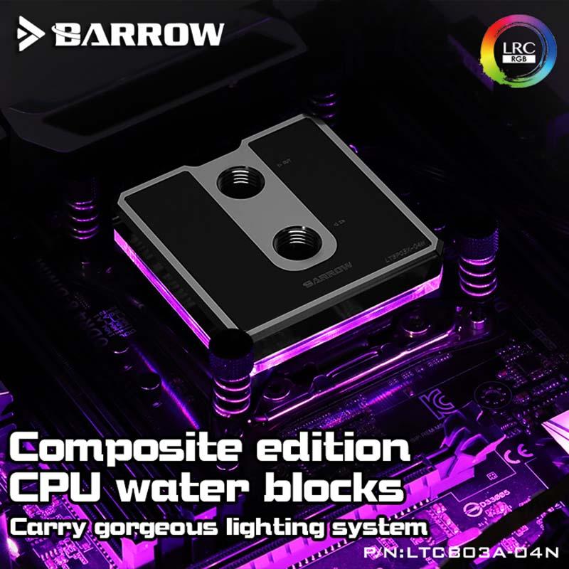 Barrow LTCB03A-04N LTCP03A-04N CPU Water Block for all AMD platform(Brief series brass/POM) Jetting type micro waterway
Barrow LTCB03A-04N LTCP03A-04N CPU Water Block for all AMD platform(Brief series brass/POM) Jetting type micro waterway