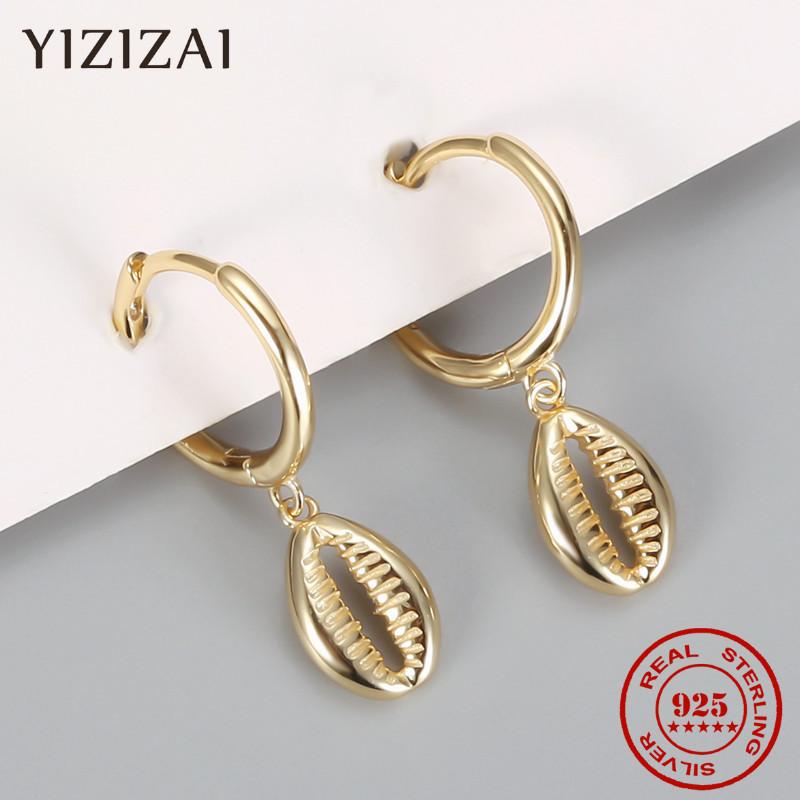 Hoop & Huggie YIZIZAI Summer 925 Sterling Silver INS Ocean Series Shell Earrings For Women Earings Original Fashion Jewelry
Hoop & Huggie YIZIZAI Summer 925 Sterling Silver INS Ocean Series Shell Earrings For Women Earings Original Fashion Jewelry