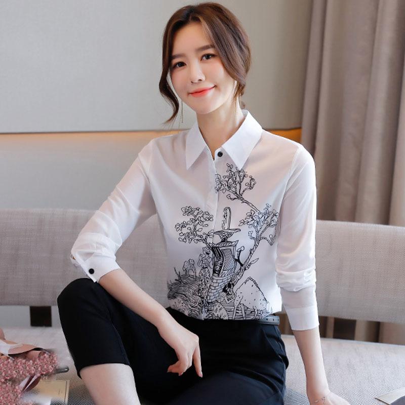 Women Fashion Casual Loose Plus Size Silk Shirts 2021 Autumn Winter Ladies Vintage Print White Blouse Office Lady Elegant Tops
Women Fashion Casual Loose Plus Size Silk Shirts 2021 Autumn Winter Ladies Vintage Print White Blouse Office Lady Elegant Tops
