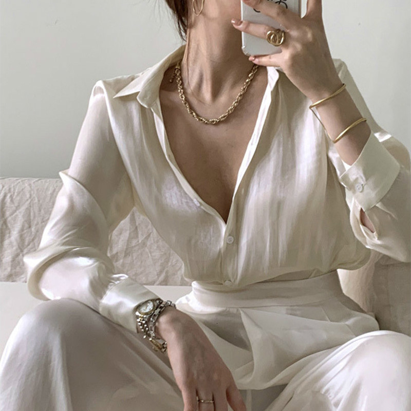 2021 New Korean Style Women's Thin, Solid Tops Only Breasted Women Chiffon Shirts Lady Office Spring Clothes 971W, Champagne
2021 New Korean Style Women's Thin, Solid Tops Only Breasted Women Chiffon Shirts Lady Office Spring Clothes 971W, Champagne