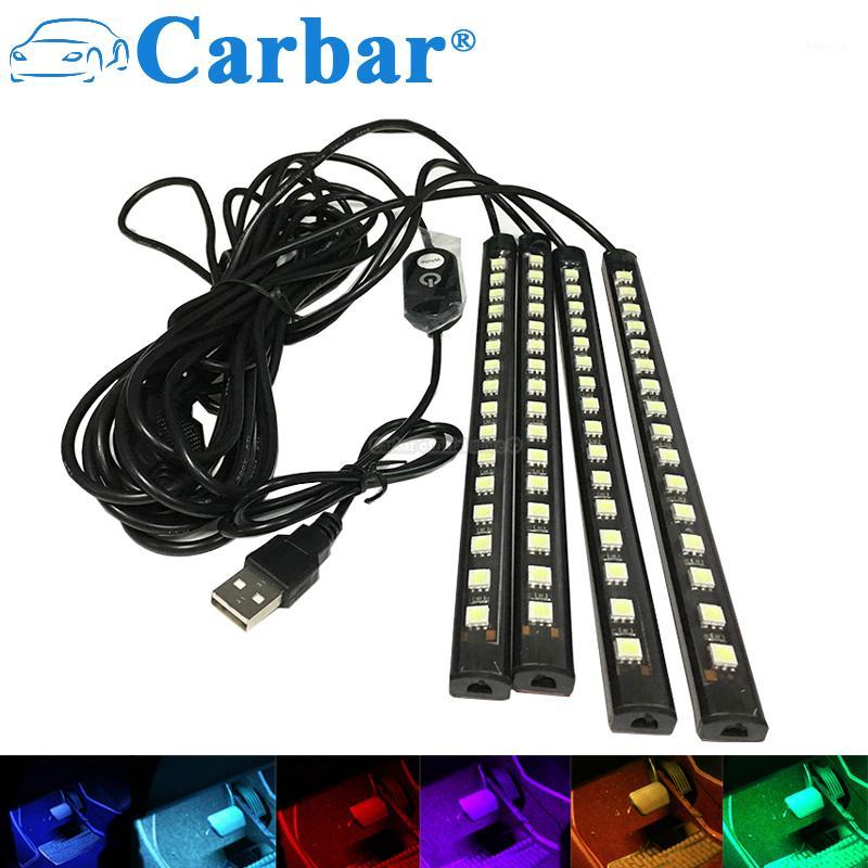 Car USB Interior Lights Dash Floor Decor Decorations Auto 12V Atmosphere Lamp 16pcs LED 12V 5W Colorfully LED Strip Good Quality1
Car USB Interior Lights Dash Floor Decor Decorations Auto 12V Atmosphere Lamp 16pcs LED 12V 5W Colorfully LED Strip Good Quality1