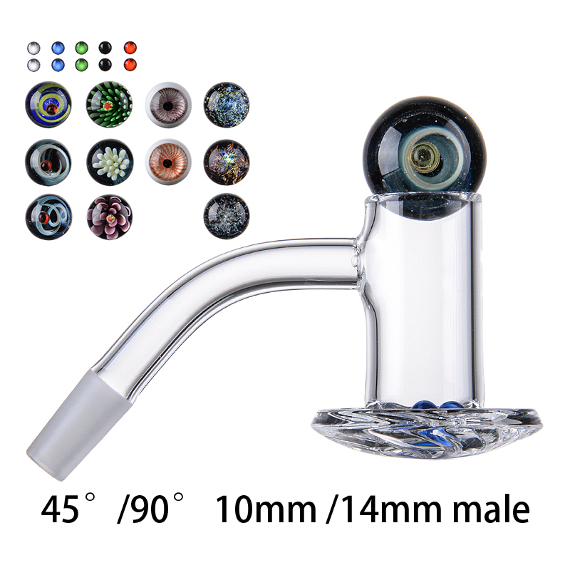 Heady Quartz Banger 2mm Thick Smoking Accessories 45 90 Degree Beveled Edge 10mm 14mm Male Joint With Spinner Ruby Pearlss Blender Spin Nail
Heady Quartz Banger 2mm Thick Smoking Accessories 45 90 Degree Beveled Edge 10mm 14mm Male Joint With Spinner Ruby Pearlss Blender Spin Nail