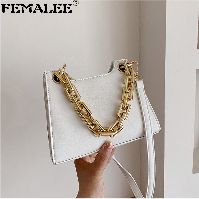 Simple Korean Solid Color Cloud Underarm New Fashion Thick Chain Women Shoulder Bag Texture PU Leather Crossbody Bags Mujer Q1208, White
Simple Korean Solid Color Cloud Underarm New Fashion Thick Chain Women Shoulder Bag Texture PU Leather Crossbody Bags Mujer Q1208, White