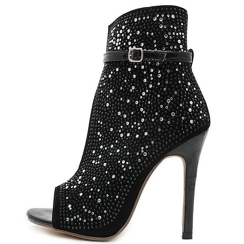 2021 Fashion New Woman's Boots Sandals Black Sexy Peep Toe Women Shoes High Heel Heel Ladies Boots Party high heels
2021 Fashion New Woman's Boots Sandals Black Sexy Peep Toe Women Shoes High Heel Heel Ladies Boots Party high heels