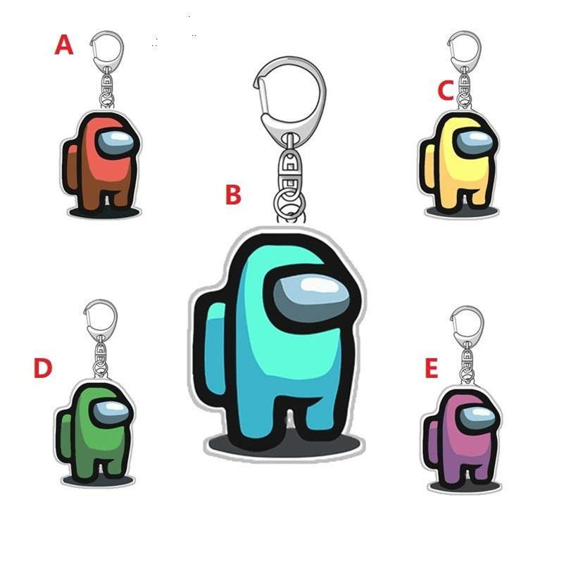 100pcs 5 styles Hot Games Among Us Keychain Acrylic Colourful Gift Keychains for Car Keys Decoration Accessories 5cm*3cm air11 FY7332
100pcs 5 styles Hot Games Among Us Keychain Acrylic Colourful Gift Keychains for Car Keys Decoration Accessories 5cm*3cm air11 FY7332