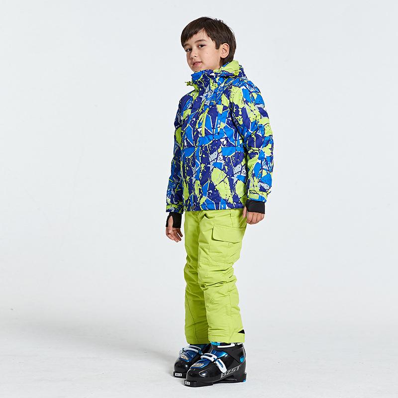 2020 New Ski Suit Kids Winter Snowboard Clothes Warm Waterproof Outdoor Snow Jackets + Pants for Girls and Boys Brand, Blue
2020 New Ski Suit Kids Winter Snowboard Clothes Warm Waterproof Outdoor Snow Jackets + Pants for Girls and Boys Brand, Blue