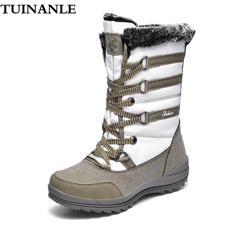 TUINANLE Womens Platform Winter Boots Cow Suede Mid-Calf Combat Boots for Women Warm Plush Women Botas De Mujer Snow, Beige
TUINANLE Womens Platform Winter Boots Cow Suede Mid-Calf Combat Boots for Women Warm Plush Women Botas De Mujer Snow, Beige
