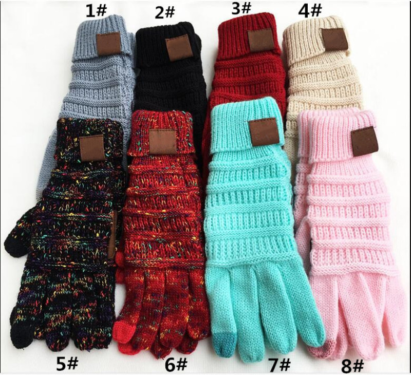 9 Colors Knitting Touch Screen Glove Capacitive Gloves Women Winter Warm Wool Gloves Antiskid Knitted Telefingers Glove Christmas Gifts
9 Colors Knitting Touch Screen Glove Capacitive Gloves Women Winter Warm Wool Gloves Antiskid Knitted Telefingers Glove Christmas Gifts