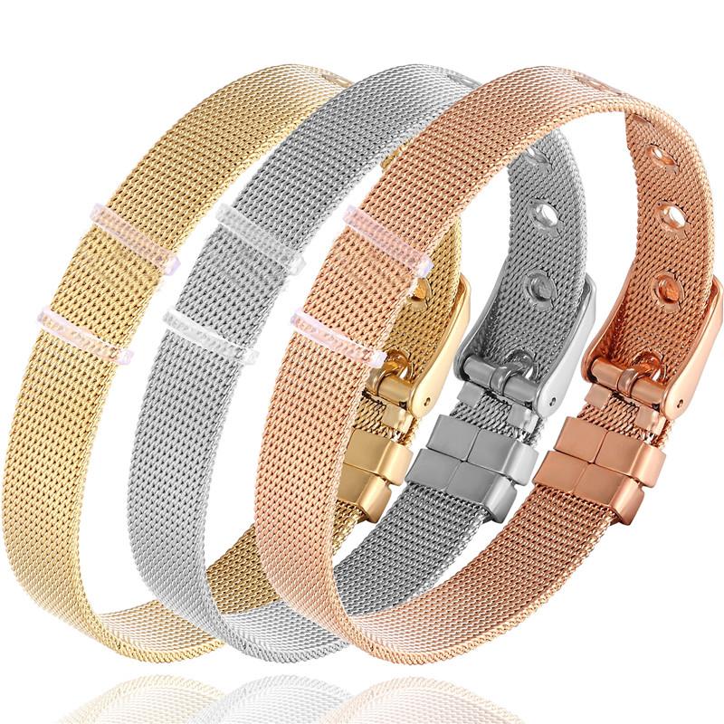Stainless Steel Mesh Strap Bracelet Wholesale Bulk Free Shipping Clearance Sale Gold Steel Color Rose Gold Ladies Bracelet
Stainless Steel Mesh Strap Bracelet Wholesale Bulk Free Shipping Clearance Sale Gold Steel Color Rose Gold Ladies Bracelet