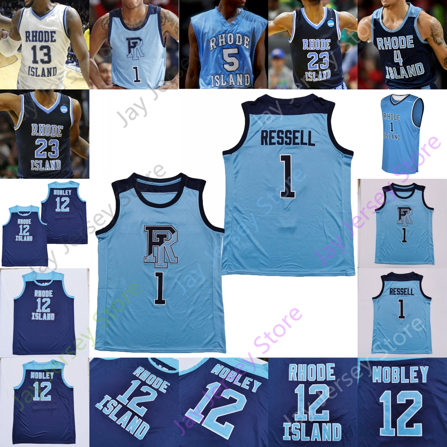 Rhode Island Basketball Jersey NCAA College Fatts Russell Jeff Dowtin Tyrese Martin Cyril Langevine Ernie Calverley Cuttino Mobley, Navy i
Rhode Island Basketball Jersey NCAA College Fatts Russell Jeff Dowtin Tyrese Martin Cyril Langevine Ernie Calverley Cuttino Mobley, Navy i