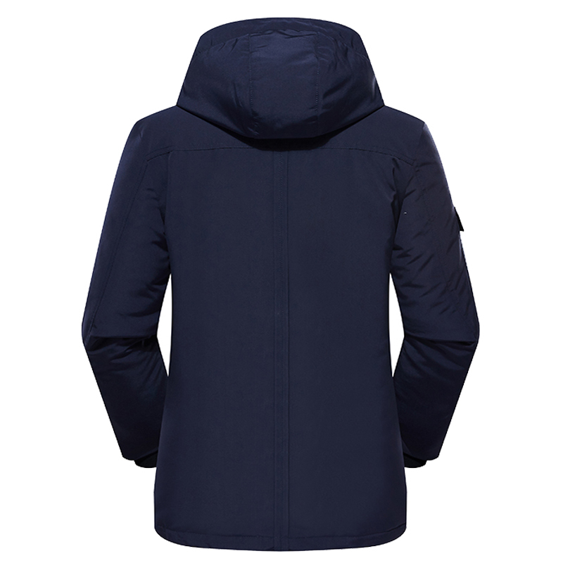Men's Winter Fleece Thick Jacket 2 in 1 Warm Coat Outwear Cotton Liner Removable Down Parka Waterproof Windbreaker Plus Size 6XL 201223