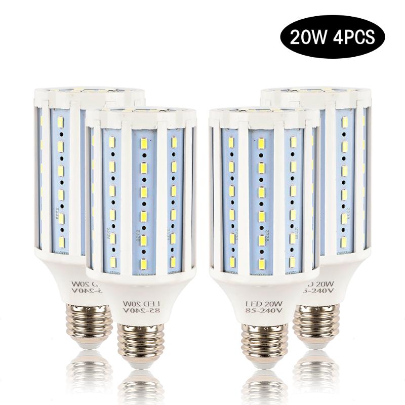 4pcs 20W LED High Bright Photography Corn Lighting Bulbs E27 Base Cool White Warm Yellow Light For Softboxes Photo Video Studio
4pcs 20W LED High Bright Photography Corn Lighting Bulbs E27 Base Cool White Warm Yellow Light For Softboxes Photo Video Studio