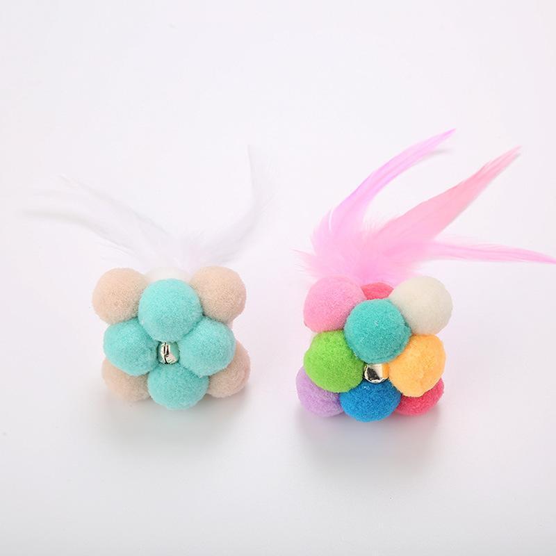 2020 Funny Cat Toy Interactive Pet Cat Feature Toys Catnip Scratcher Playing Ball Toys Bell for Cats Pet Products1
2020 Funny Cat Toy Interactive Pet Cat Feature Toys Catnip Scratcher Playing Ball Toys Bell for Cats Pet Products1