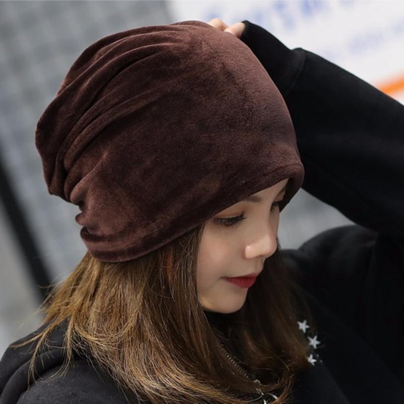 2020 Winter Velvet Warm Female Beanies Hip Hop Hats for Women Outdoor Ski Caps Collar Scarf Women's Hat Solid Baggy Skullies
2020 Winter Velvet Warm Female Beanies Hip Hop Hats for Women Outdoor Ski Caps Collar Scarf Women's Hat Solid Baggy Skullies